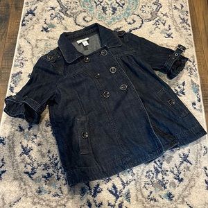 SP LOFT short sleeved denim jacket- VGUC